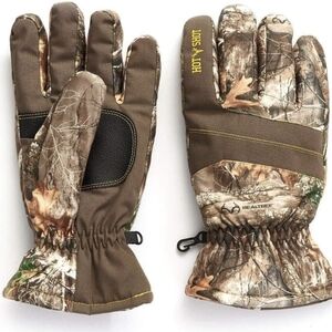 NEW Hot Shot Realtree Camo Brown Insulated Men's Gloves